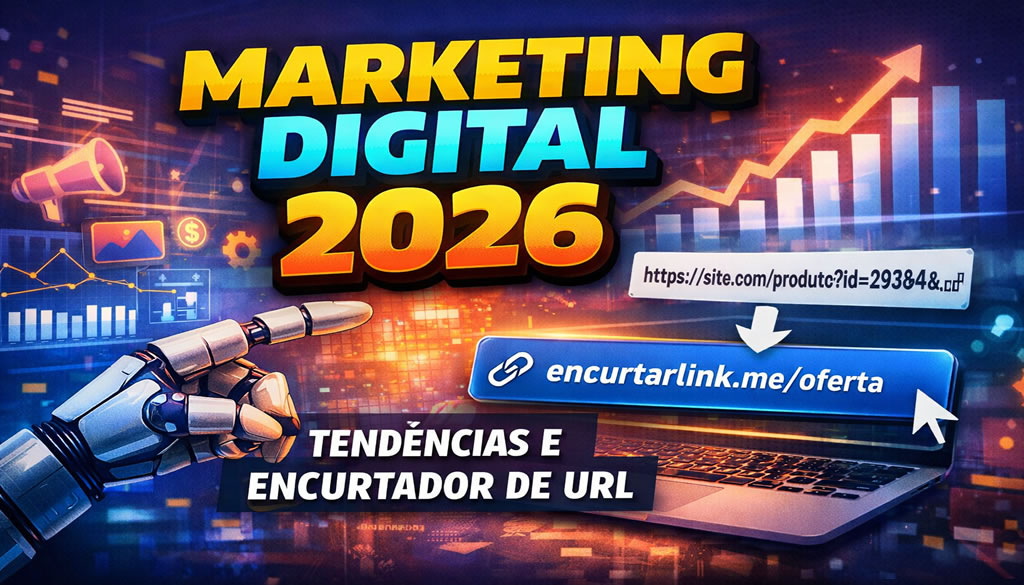 Marketing Digital em 2026 Por Que Usar um Encurtador de URL é Essencial