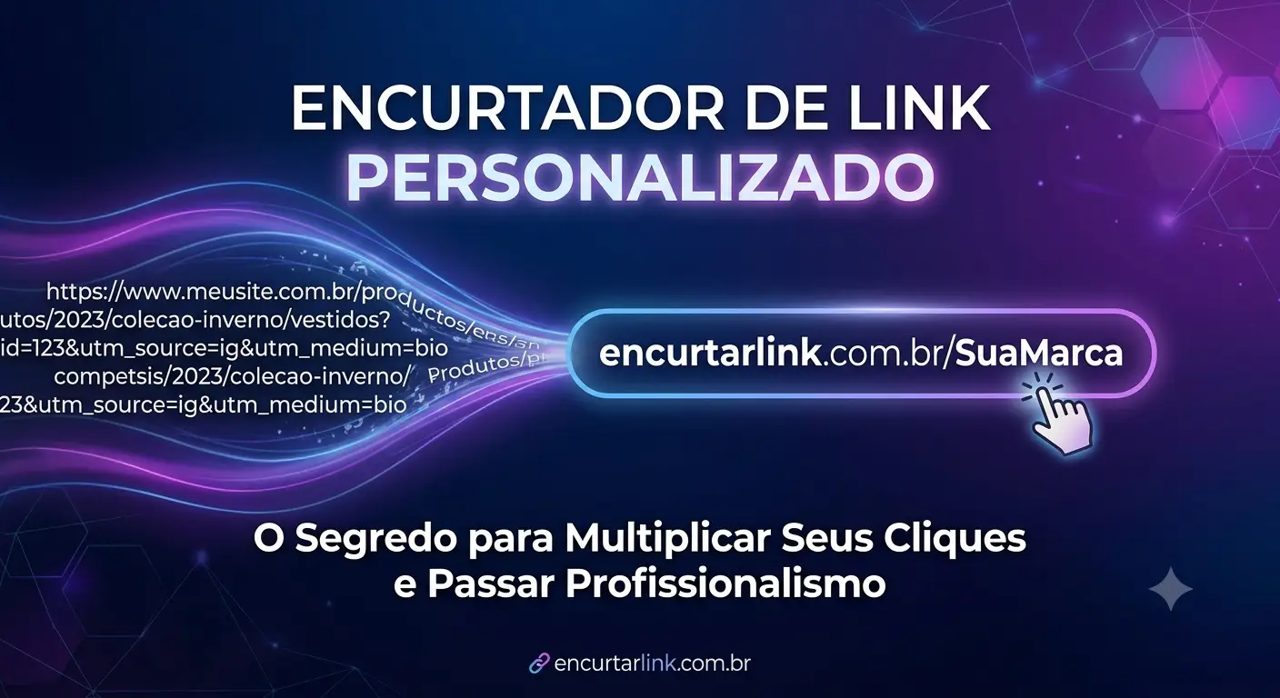 Encurtador de Link Personalizado: O Segredo para Multiplicar Seus Cliques e Passar Profissionalismo